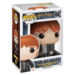 Funko Pop Ron Weasley figure front view for display and collection.