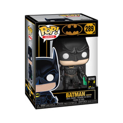Funko POP! Batman 1995 front view showcases iconic pose for display shelf.