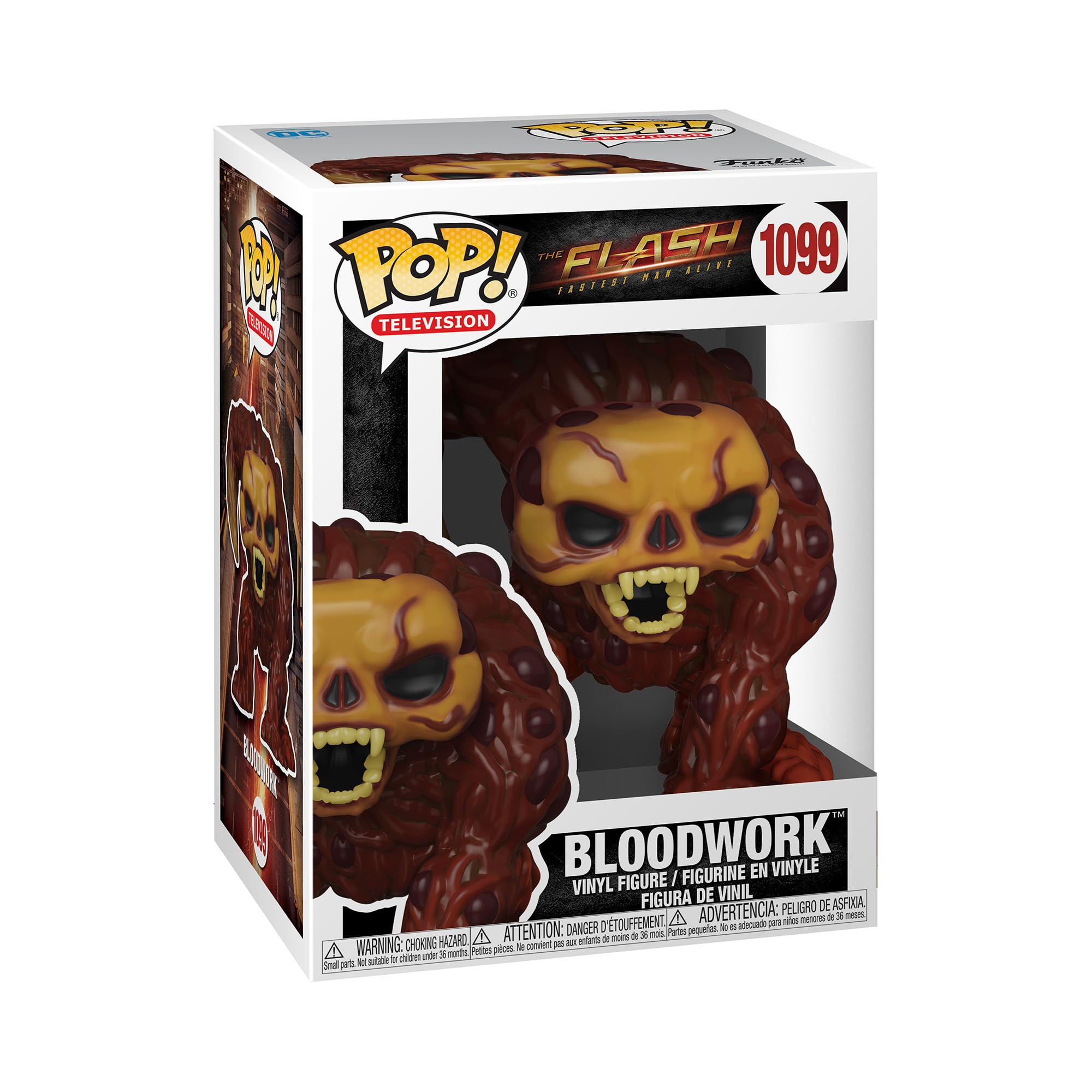 Funko POP Heroes The Flash Bloodwork front view for display collection