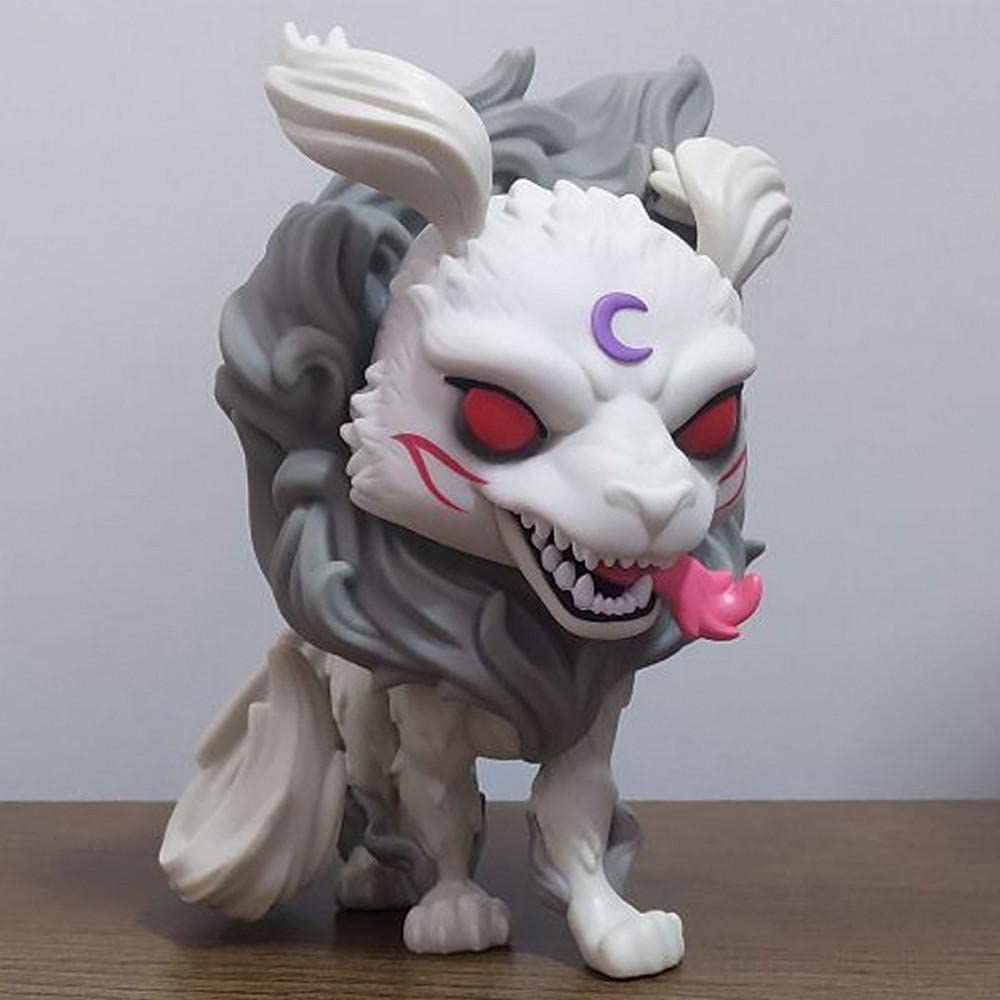 Funko Pop Inuyasha Sesshomaru 6-inch scale fits standard shelves.