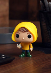 Funko POP! IT Georgie with Boat figure in window box, shelf-ready.