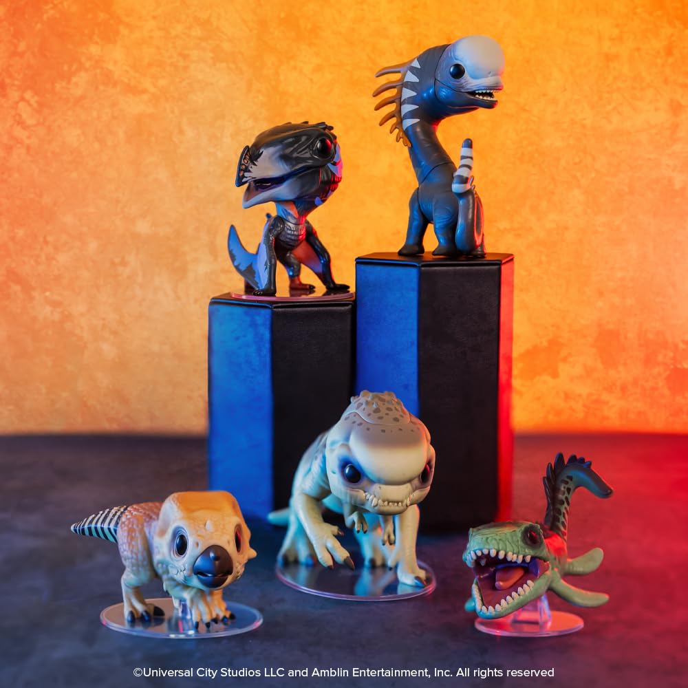 Funko Pop! Aquilops keychain makes a thoughtful gift for Jurassic fans and collectors.