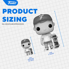 Funko Pop! Mister Fantastic keychain back view reveals finishing details and logo.