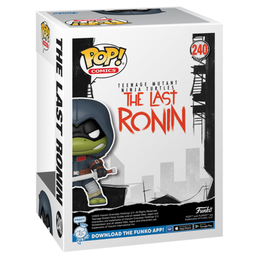 Funko Pop! The Last Ronin back view highlighting sculpt details for collectors.