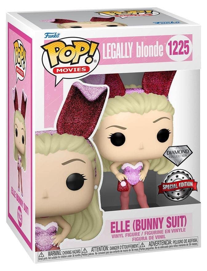 Funko POP Legally Blonde Elle Woods exclusive packaging with window box for collectors