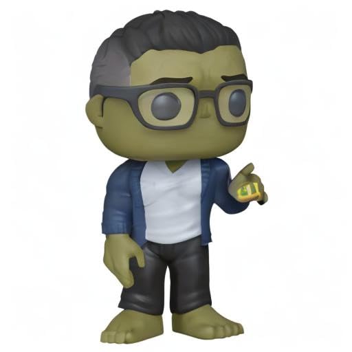 Funko Pop Marvel Avengers Endgame Hulk with Taco side view for shelf display.