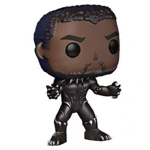 Funko Pop Marvel Black Panther grey gift idea for superhero fans.
