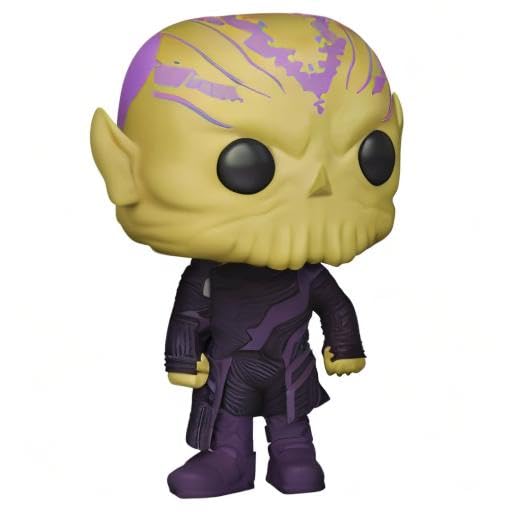 Funko Pop Marvel Captain Marvel Talos display box for shelf display.