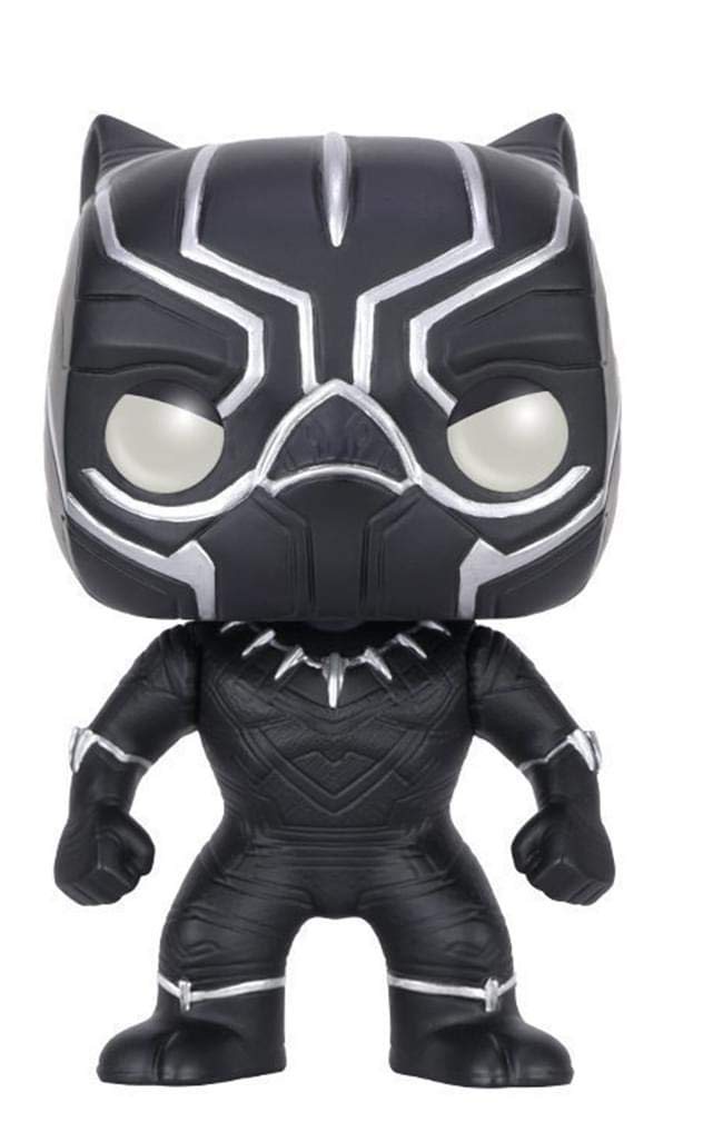 Funko Pop Marvel Civil War Black Panther display in Civil War collection.