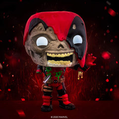 Funko Deadpool Marvel Zombies figure in window box, ideal for display or gifting