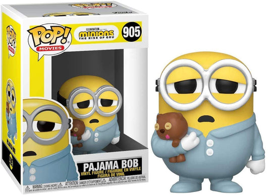 Funko Pop! Minions Pajama Bob figure, ideal shelf display and collection.