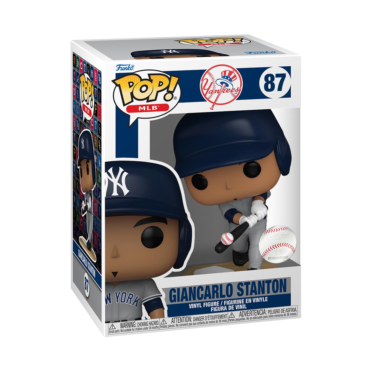 Stanton Funko Pop! Yankees on desk display to enhance your MLB collection