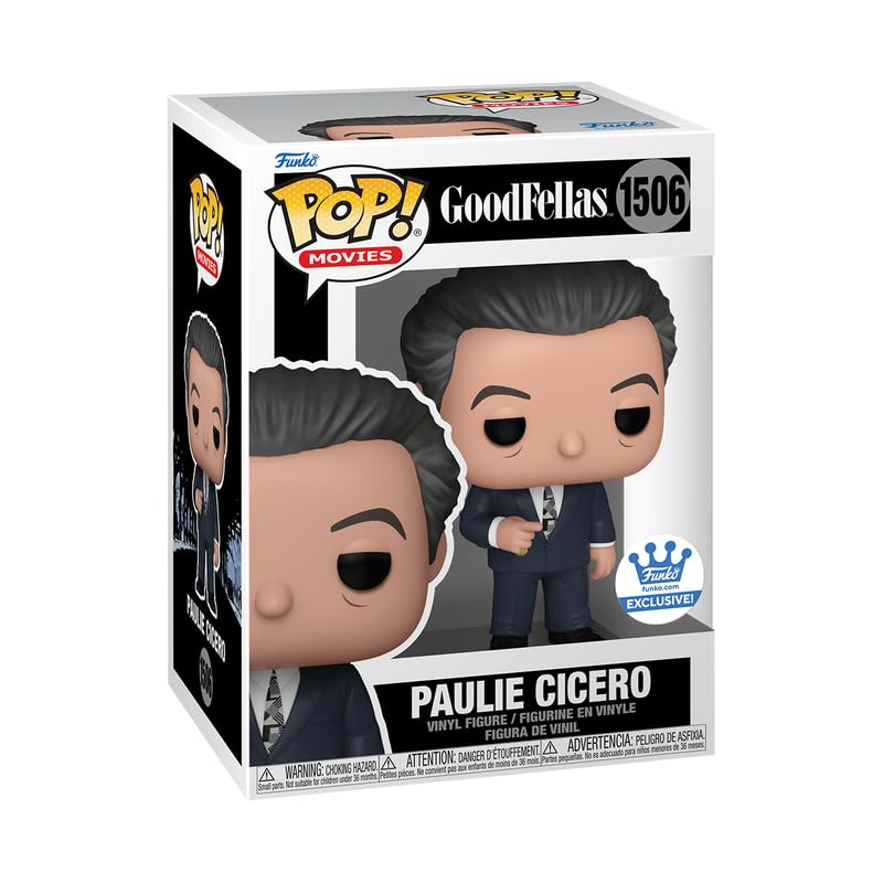 Funko Pop! Movies Goodfellas Paulie Cicero front view figure for display