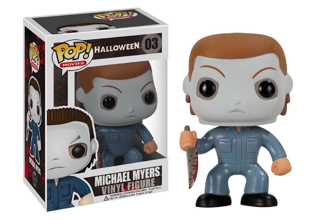 Funko Michael Myers blue full-figure display for shelf collection