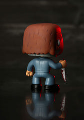 Funko Michael Myers blue figure with rotating head for dynamic posing