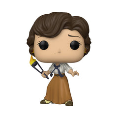 Back view shows robe details on Evelyn Carnahan Funko Pop.