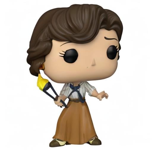 Lightweight 0.25 lbs makes Evelyn Carnahan easy to display and move.
