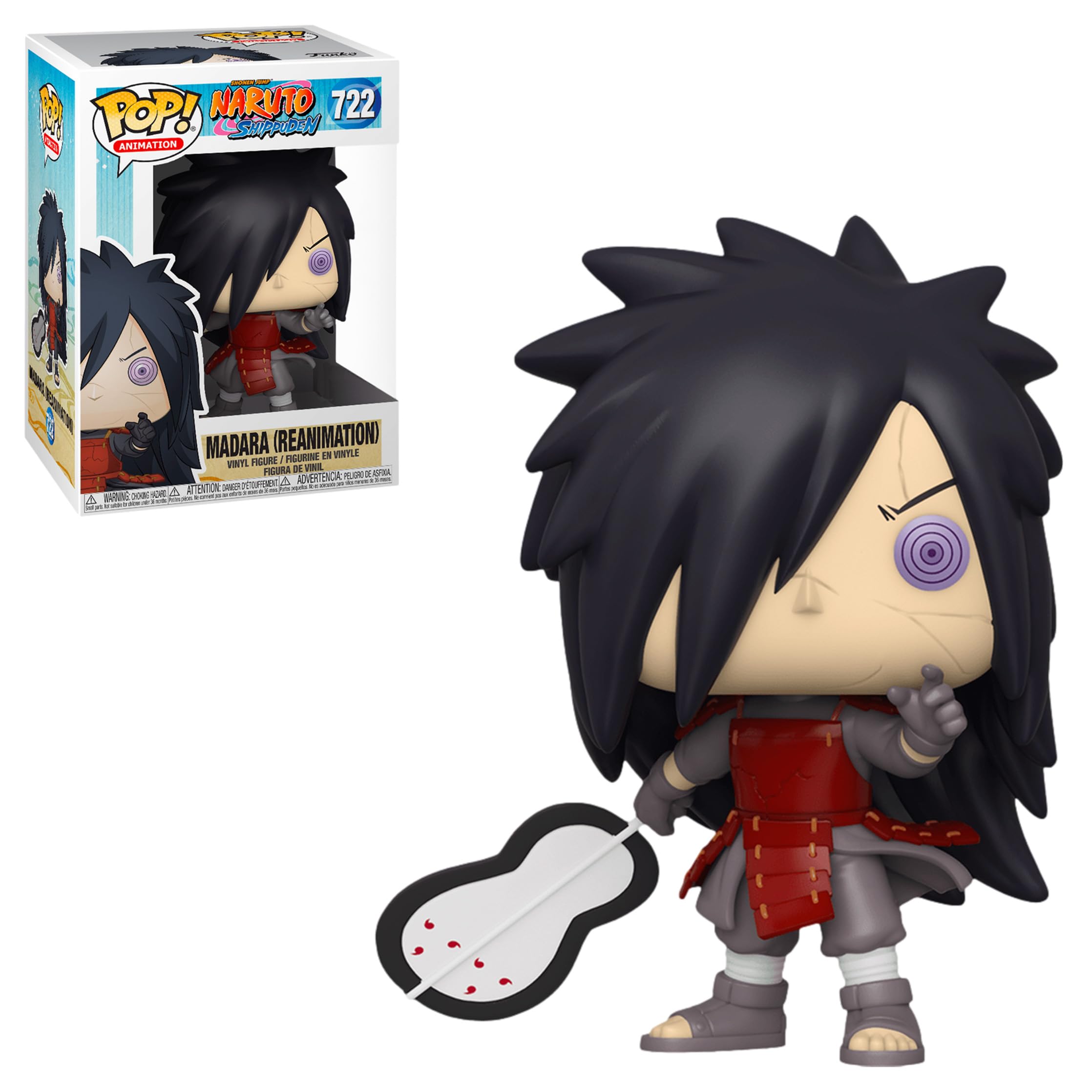 Collector-friendly window box keeps Madara mint and ready to display.