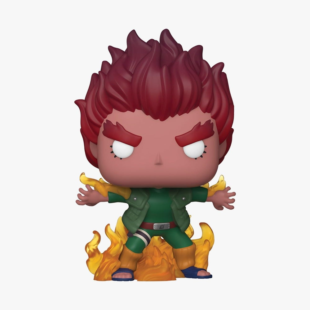 Funko Pop! Naruto Shippuden Might Guy Eight Inner Gates glow-in-the-dark figure for display and collection.