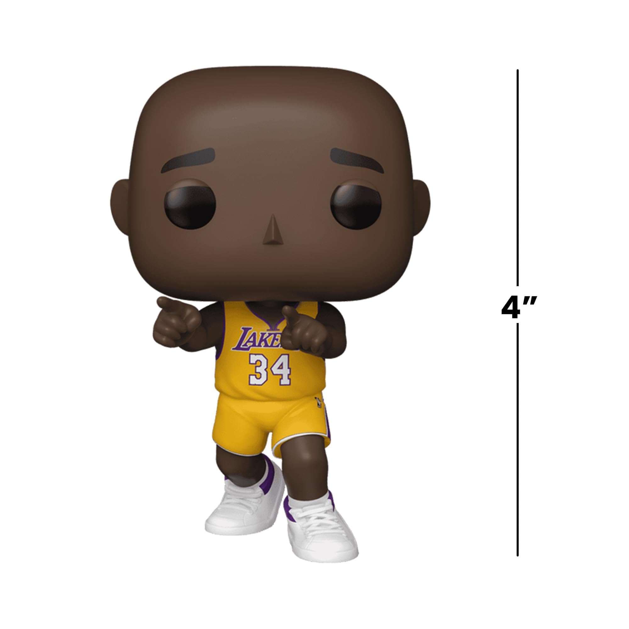 Funko Pop NBA Lakers Shaq packaging image, great for gifting.