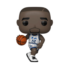Funko Pop NBA Legends Shaquille O'Neal box display for shelf