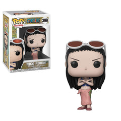 Funko Pop Nico Robin front view figure for desk display and collectors.