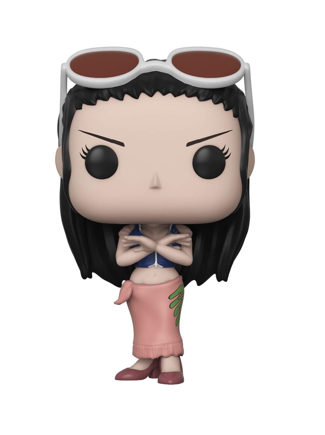 Funko Pop One Piece Nico Robin pose for shelf display and layout.