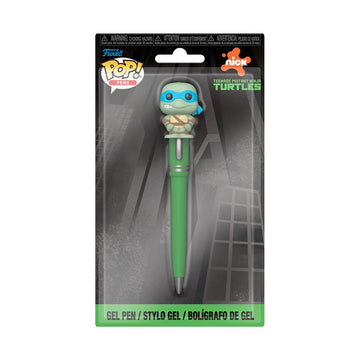 Funko Pop Pens Leonardo pen topper boosts desk style and TMNT flair for inspiration.