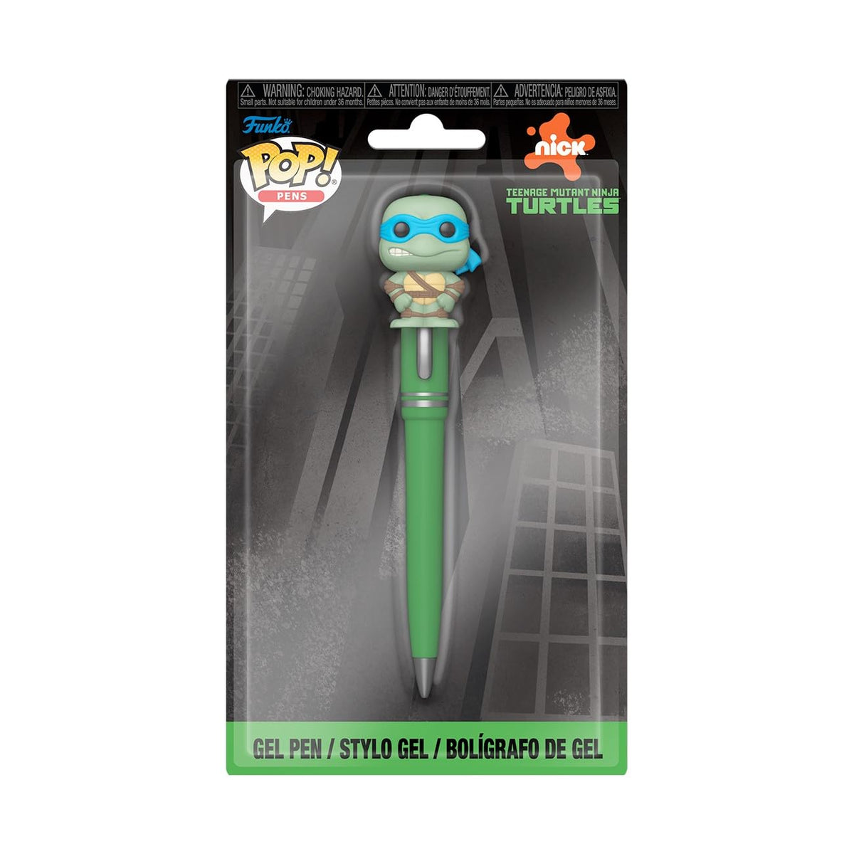 Funko Pop Pens Leonardo pen topper boosts desk style and TMNT flair for inspiration.