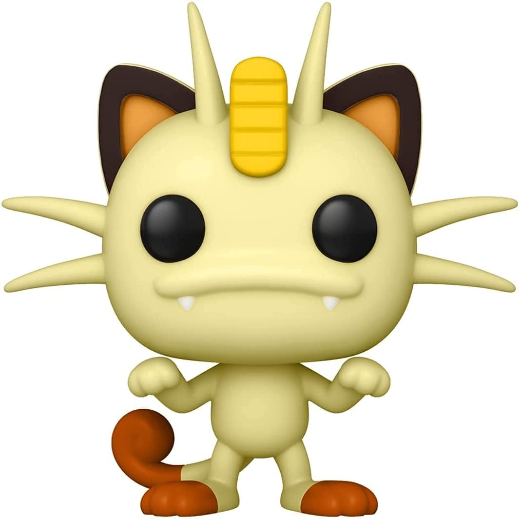 Funko Pop! Pokemon Meowth colorful vinyl for vibrant shelf display