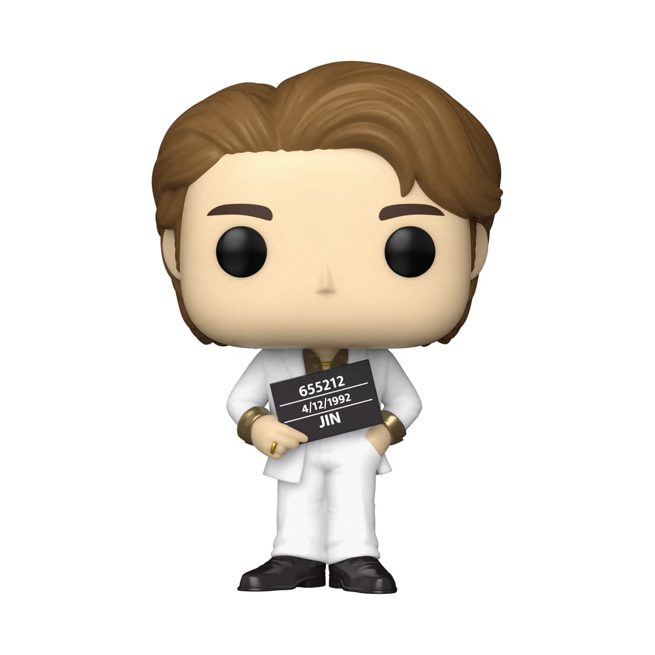 Funko Pop! Rocks BTS Jin figure on display enhances any fan collection.