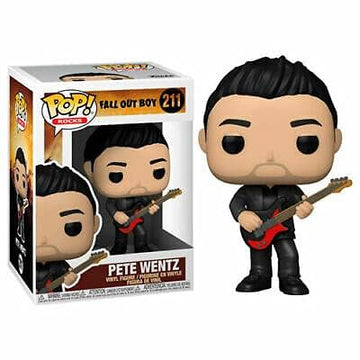 Funko Pop Rocks Pete Wentz packaging tray, easy to store and display.