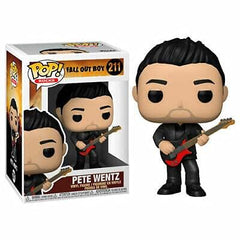 Funko Pop Rocks Pete Wentz packaging tray, easy to store and display.