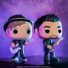 Funko Pop Rocks Pete Wentz pose, ideal for a collectible setup with band figures.