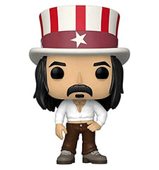 Funko Pop Rocks Frank Zappa figurine enhances display and sparks conversations.