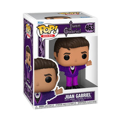 Funko Pop! Rocks Juan Gabriel fringe suit figure for display and gifting.