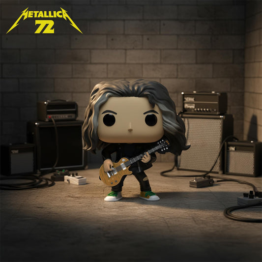 Kirk Hammett close-up detail from Metallica POP! Rocks line.