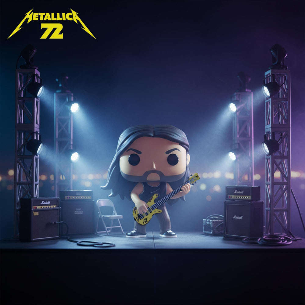 Funko Pop! Rocks Metallica Robert packaging shot for collectors