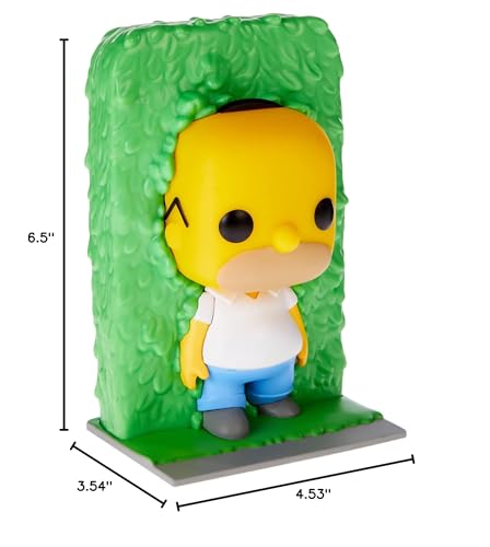 Funko Pop! Simpsons Homer hedges special edition packaging for secure gifting and storage