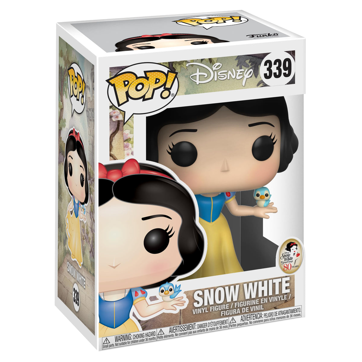 Funko Pop Snow White collectible vinyl figure for display.