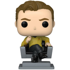 Funko Star Trek Kirk display ready for collectors scene.