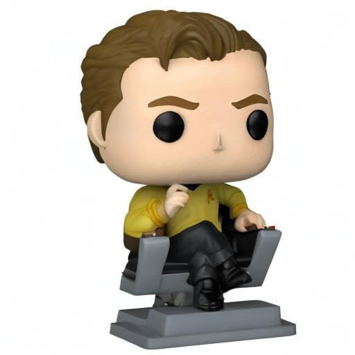 Funko Star Trek Kirk packaging film removable protection for safe storage.