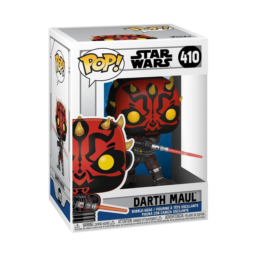 Funko Pop Darth Maul front view ideal display piece for Clone Wars collectors