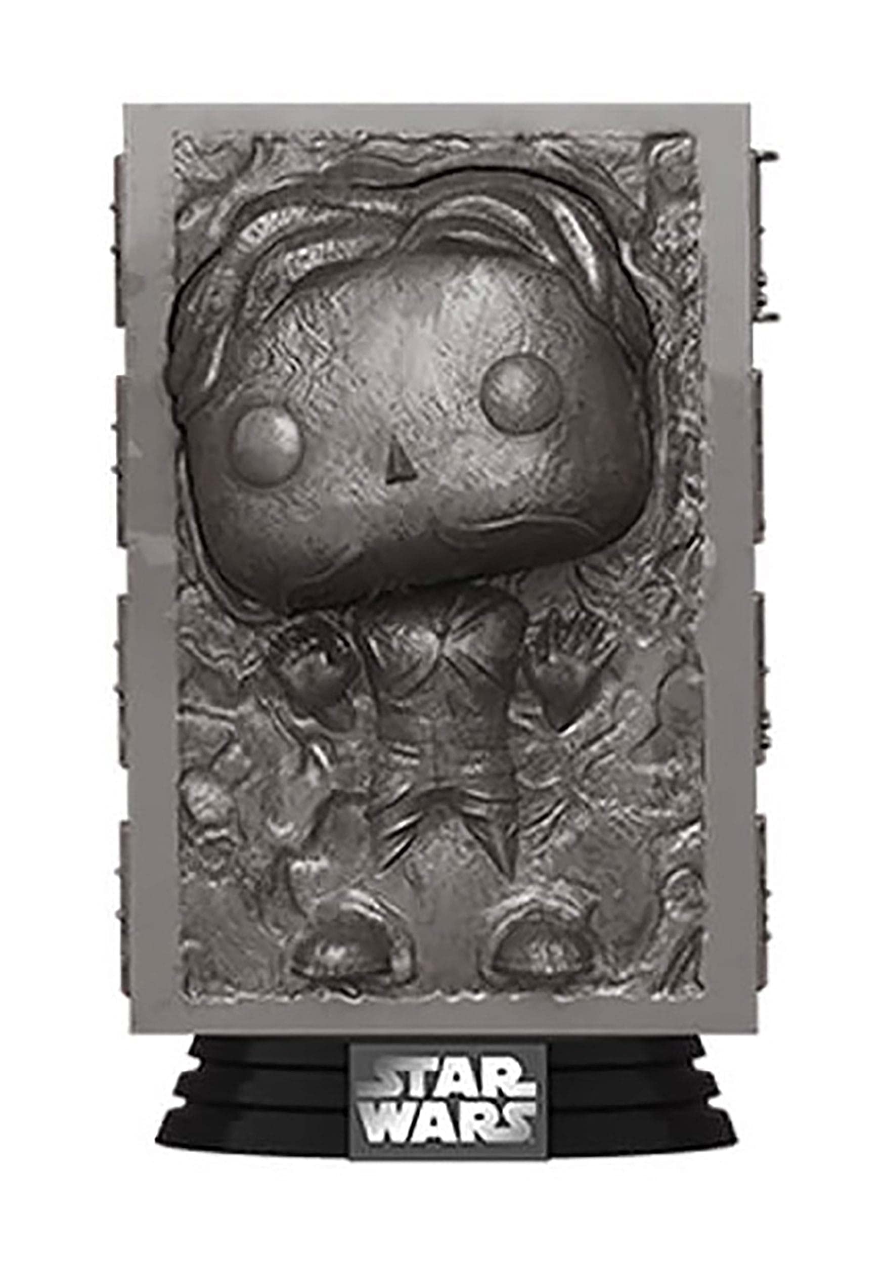 Funko Pop Star Wars Han Solo in Carbonite pose ideal for collection display