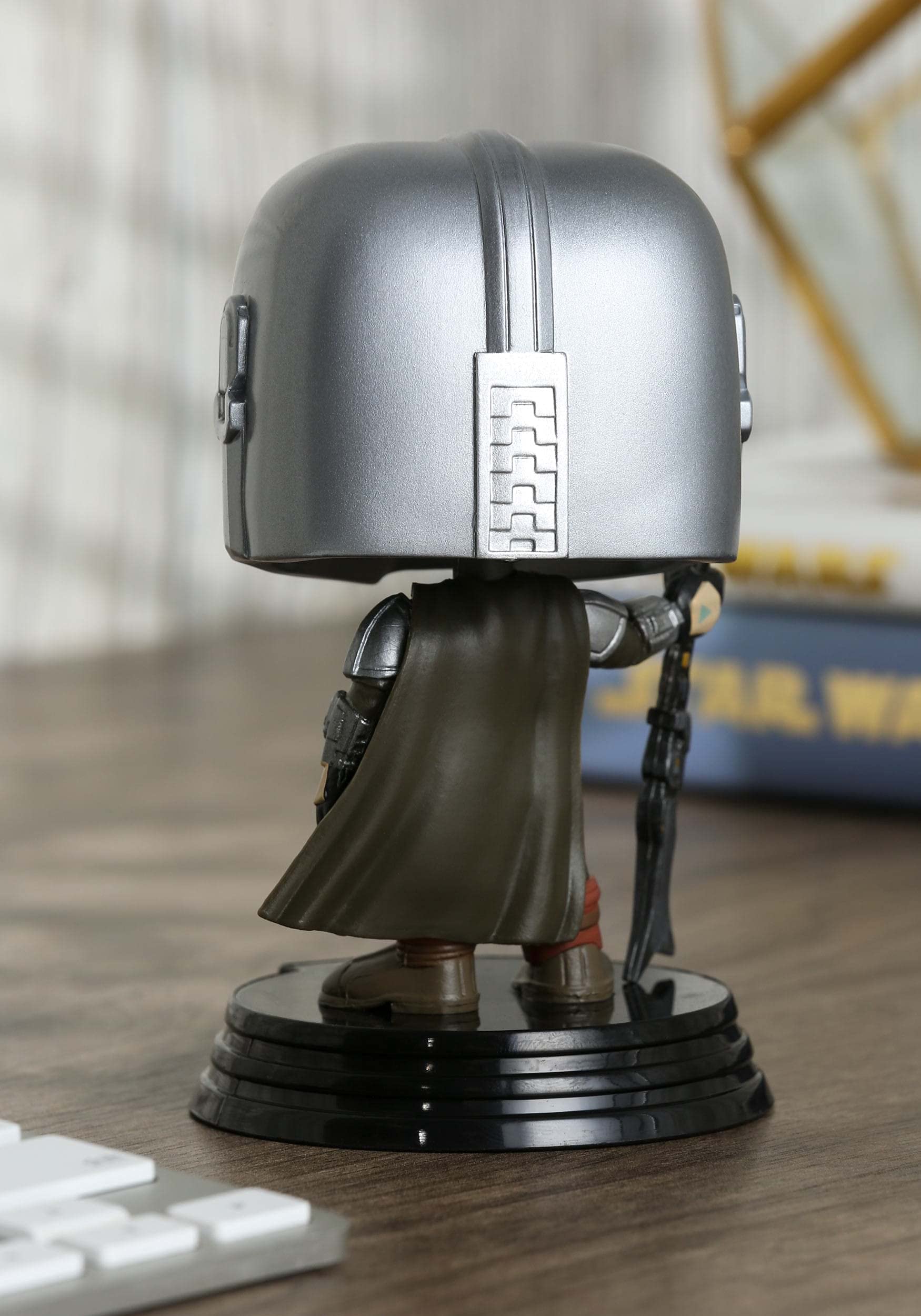 Funko Pop! Star Wars Mandalorian detailed armor design offers collector-worthy fidelity