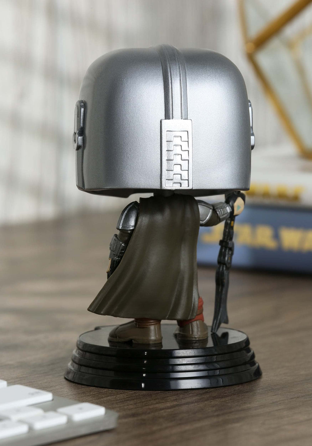 Funko Pop! Star Wars Mandalorian detailed armor design offers collector-worthy fidelity