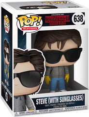 Funko Pop Steve Harrington figure, 3.75 inches, ideal for shelf display