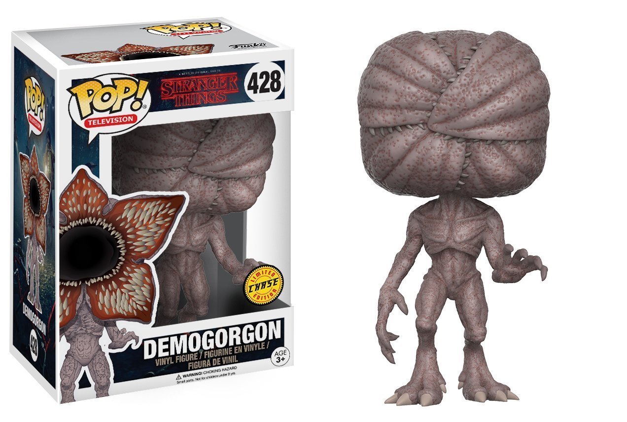 Funko Pop! Stranger Things Demogorgon Chase close-up highlighting collectible sculpt for display.