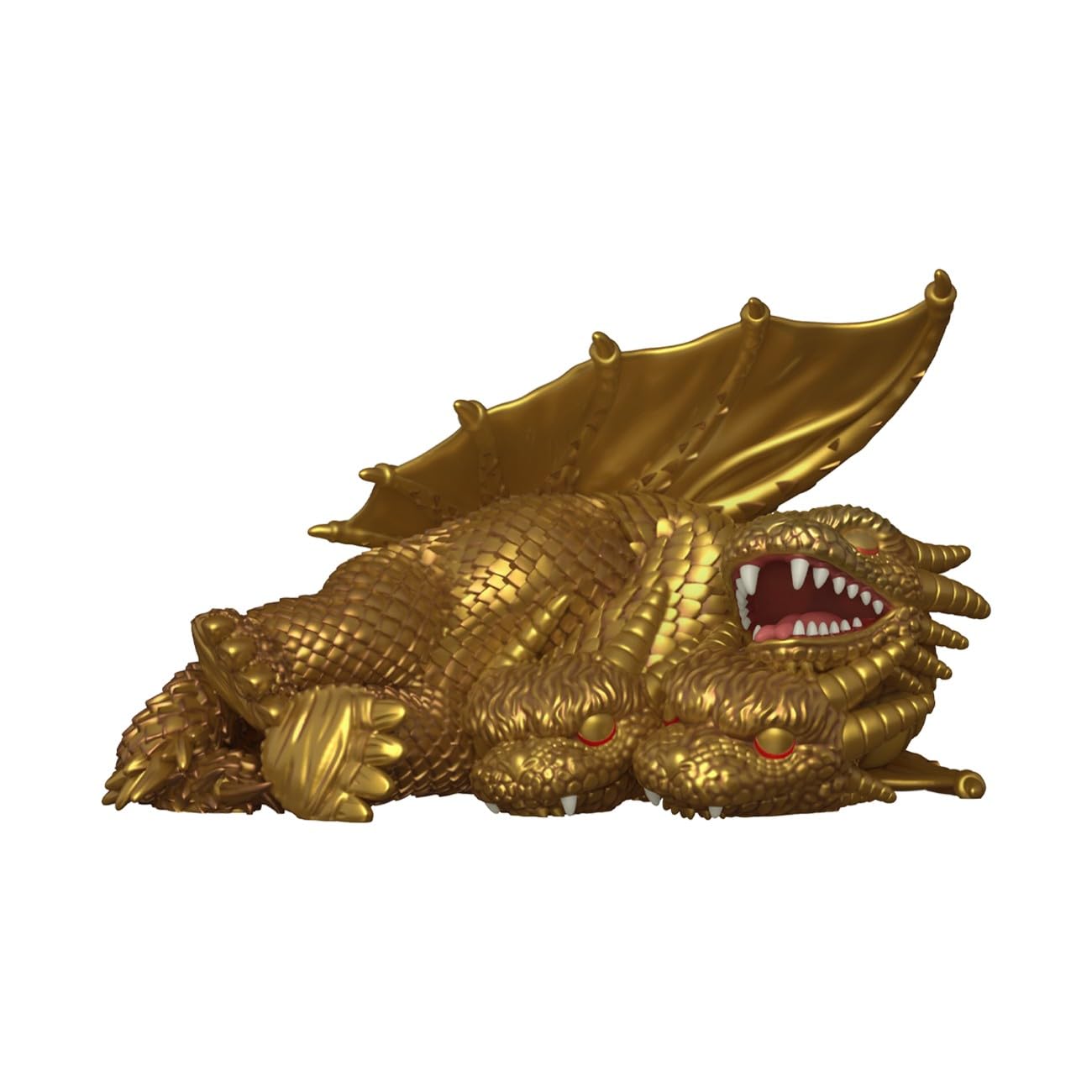 Funko Pop! Super Sleeping King Ghidorah front pose view perfect for dioramas