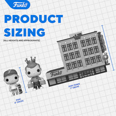 Funko Pop! Town Yoda's Hut packaging supports a pristine window display.